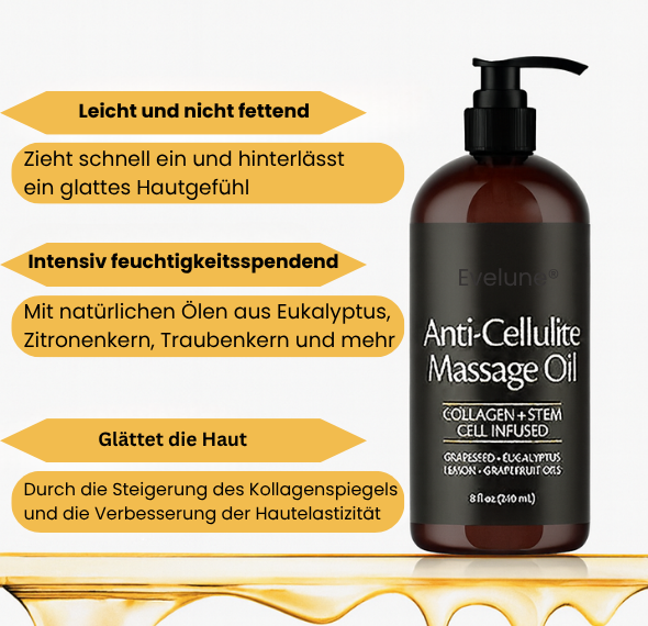 Evelune®- Anti Cellulite Massage Öl